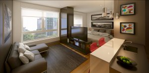 Apartamento com 32m², 1 dormitório, 1 vaga, Moinhos de Vento em Porto Alegre