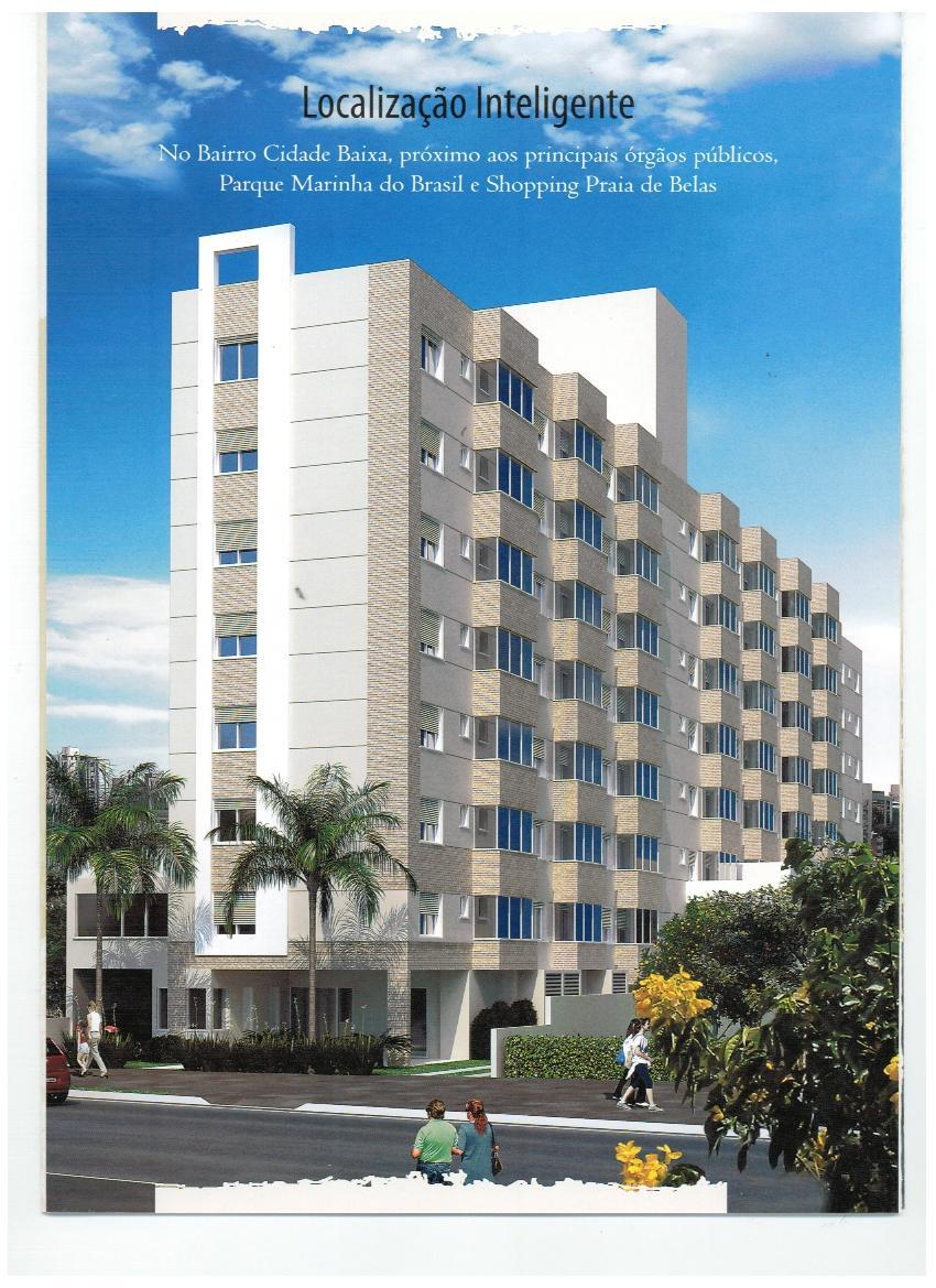 Apartamento com 68m², 1 dormitório, 1 suíte, 1 vaga, Cidade Baixa em Porto Alegre