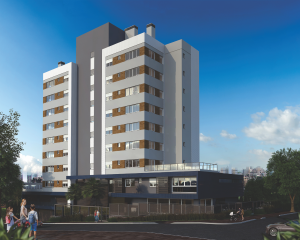 Apartamento com 44m², 1 dormitório, 1 vaga, Cristo Redentor em Porto Alegre