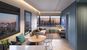 Apartamento com 29m², 1 dormitório, Boa Vista em Porto Alegre