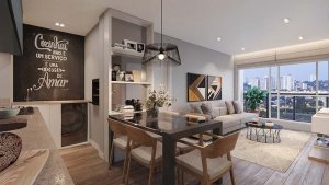 Apartamento com 61m², 2 dormitórios, 2 suítes, 1 vaga, Santa Cecília em Porto Alegre