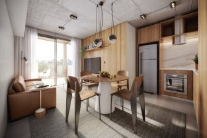 Apartamento com 49m², 1 dormitório, 1 suíte, 1 vaga, Chácara das Pedras em Porto Alegre