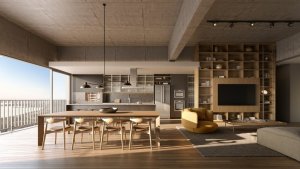 Apartamento com 198m², 3 dormitórios, 3 suítes, 2 vagas, Menino Deus em Porto Alegre