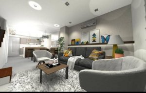 Casa em Condomínio com 111m², 2 dormitórios, 1 suíte, 1 vaga, Parque Santa Fé em Porto Alegre