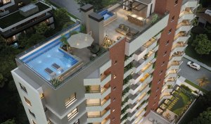 Apartamento com 96m², 2 dormitórios, 2 suítes, 2 vagas, Mont Serrat em Porto Alegre