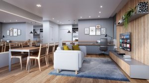 Apartamento com 62m², 2 dormitórios, 1 suíte, 2 vagas, São João em Porto Alegre