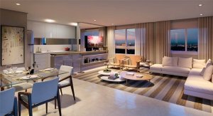 Apartamento com 56m², 2 dormitórios, 1 suíte, 1 vaga, Jardim Lindóia em Porto Alegre