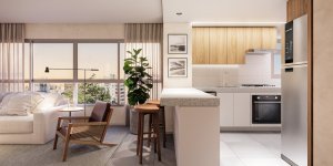 Apartamento com 95m², 3 dormitórios, 1 suíte, 2 vagas, Passo Da Areia em Porto Alegre