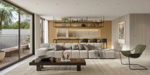 Apartamento com 91m², 2 dormitórios, 2 suítes, 2 vagas, Petrópolis em Porto Alegre